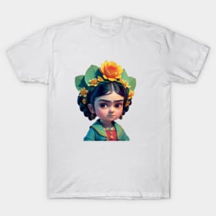 Frida Kahlo cartoon T-Shirt
